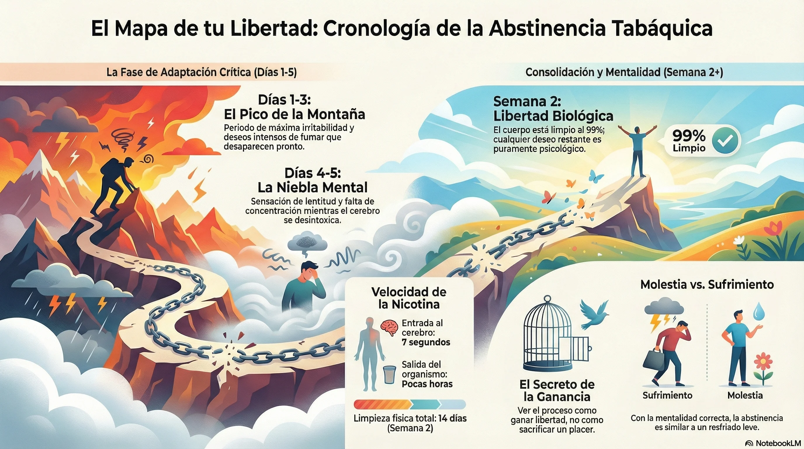 Evolución del síndrome de abstinencia